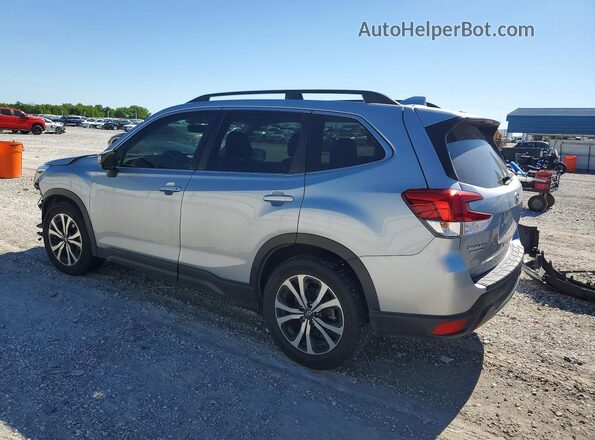 JF2SKASC1KH575147 2019 SUBARU FORESTER Silver Rear left