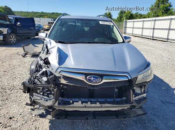 JF2SKASC1KH575147 2019 SUBARU FORESTER Silver Front view