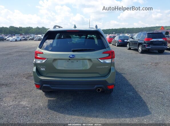 JF2SKASC1MH577127 2021 SUBARU FORESTER Green 