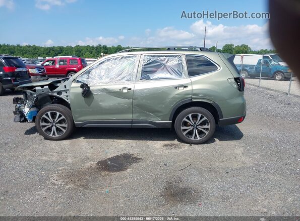 JF2SKASC1MH577127 2021 SUBARU FORESTER Green 