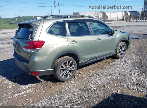 JF2SKASC2KH424821 2019 SUBARU FORESTER Green Հետևի աջ