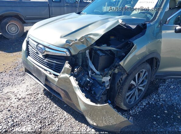 JF2SKASC2KH424821 2019 SUBARU FORESTER Green Դիմացի տեսք