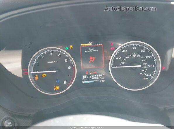 JF2SKASC2KH424821 2019 SUBARU FORESTER Green Հետևի նստատեղերի տեսք