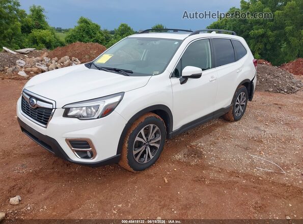 JF2SKASC2KH424866 2019 SUBARU FORESTER White Front left