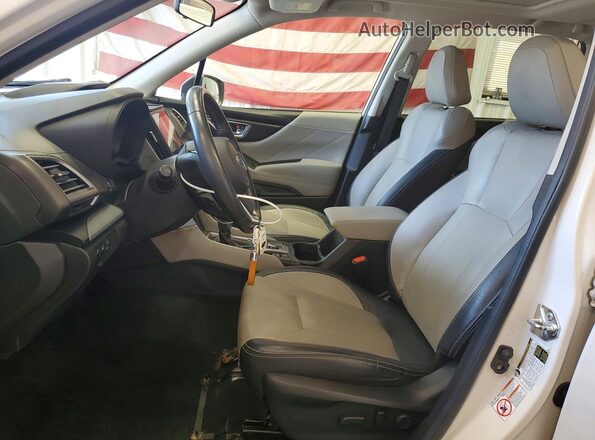 JF2SKASC2KH426293 2019 SUBARU FORESTER White Widok wnętrza z przodu