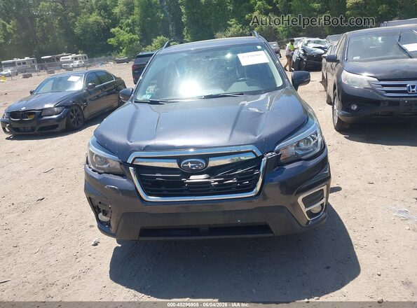 JF2SKASC2KH562794 2019 SUBARU FORESTER Dark Blue Widok zestawu wskaźników