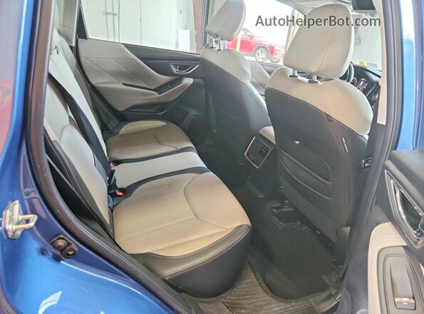 JF2SKASC4LH453027 2020 SUBARU FORESTER Blue Հետևի նստատեղերի տեսք