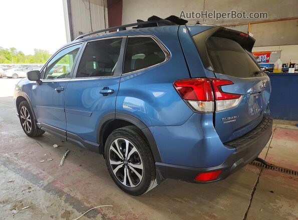 JF2SKASC4LH453027 2020 SUBARU FORESTER Blue Հետևի ձախ
