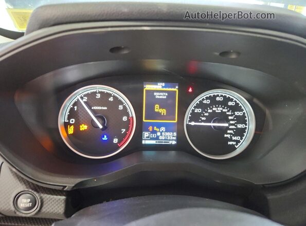JF2SKASC4LH453027 2020 SUBARU FORESTER Blue Սարքավորումների վահանակի տեսք