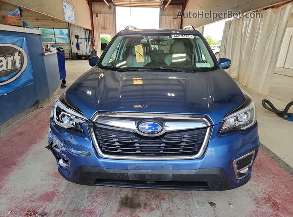 JF2SKASC4LH453027 2020 SUBARU FORESTER Blue Դիմացի տեսք