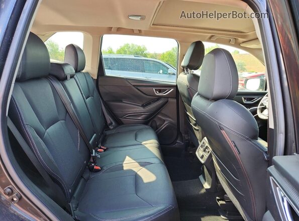JF2SKASC5KH416003 2019 SUBARU FORESTER Charcoal Widok wnętrza z tyłu