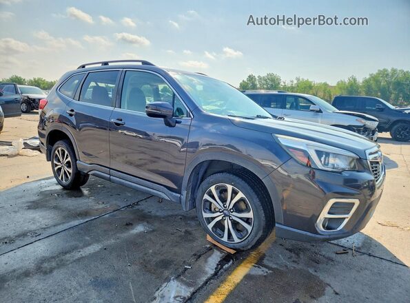 JF2SKASC5KH416003 2019 SUBARU FORESTER Charcoal Przód prawy