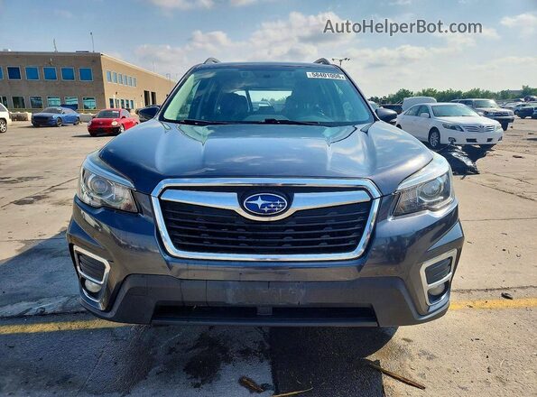 JF2SKASC5KH416003 2019 SUBARU FORESTER Charcoal Widok z przodu