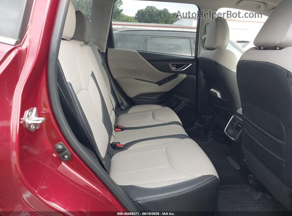 JF2SKASC6KH513193 2019 SUBARU FORESTER Red Vista de la etiqueta del VIN