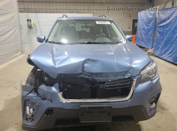 JF2SKASC6LH496669 2020 SUBARU FORESTER Blue Front view
