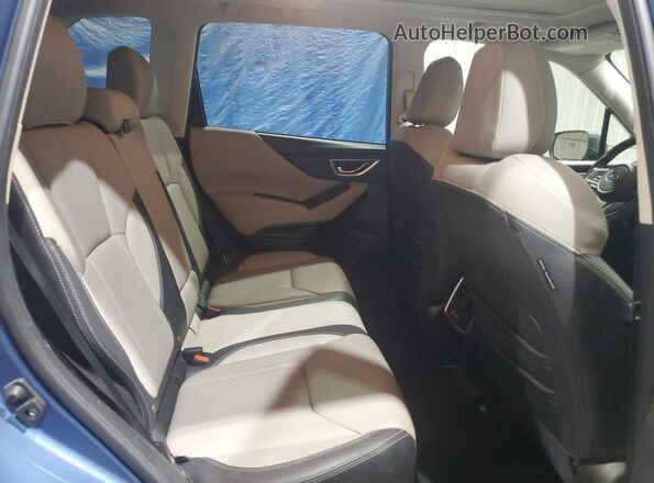 JF2SKASC6LH496669 2020 SUBARU FORESTER Blue Rear interior view
