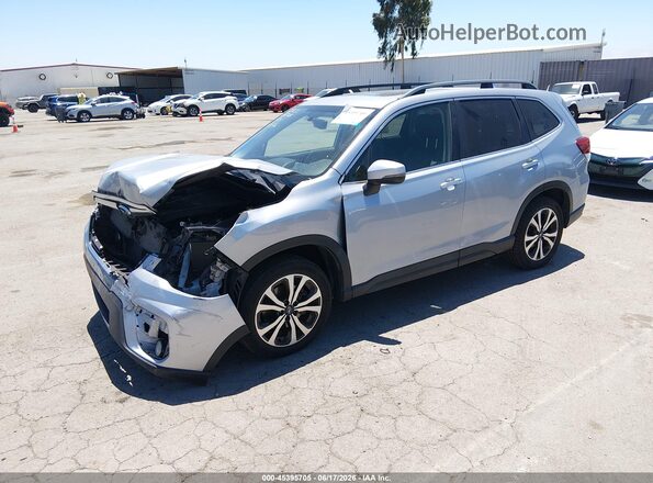JF2SKASC6MH497662 2021 SUBARU FORESTER Серебряный Передняя левая четверть