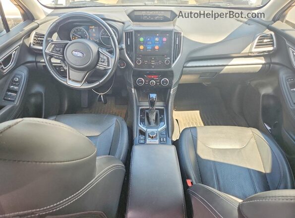 JF2SKASC8KH575968 2019 SUBARU FORESTER Silver Вид панелі приладів