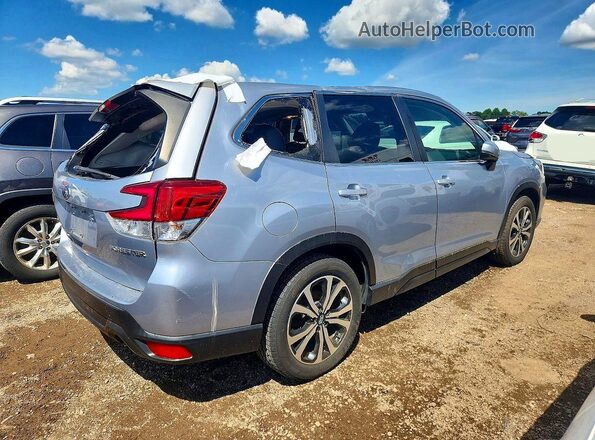 JF2SKASC8KH575968 2019 SUBARU FORESTER Silver Задня права чверть