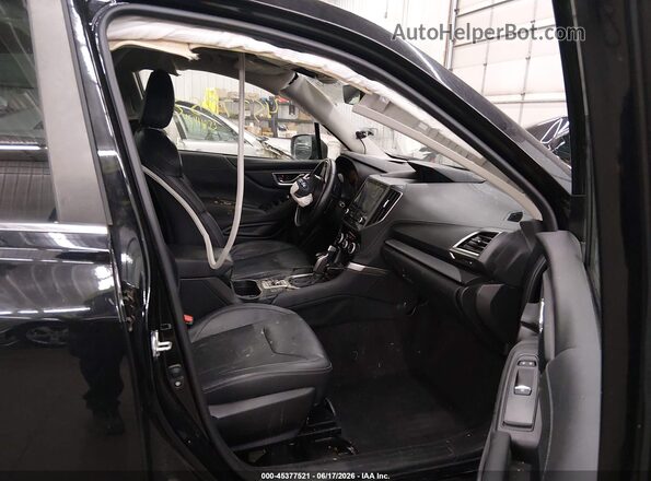 JF2SKASC8MH542505 2021 SUBARU FORESTER Black Front interior view