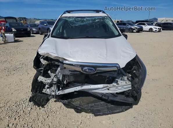 JF2SKASC8MH582907 2021 SUBARU FORESTER White Դիմացի տեսք