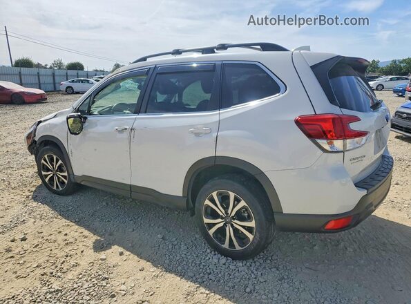 JF2SKASC8MH582907 2021 SUBARU FORESTER White Հետևի ձախ