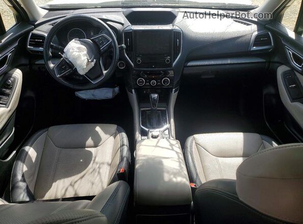 JF2SKASC8MH582907 2021 SUBARU FORESTER White Առջևի վահանակի տեսք