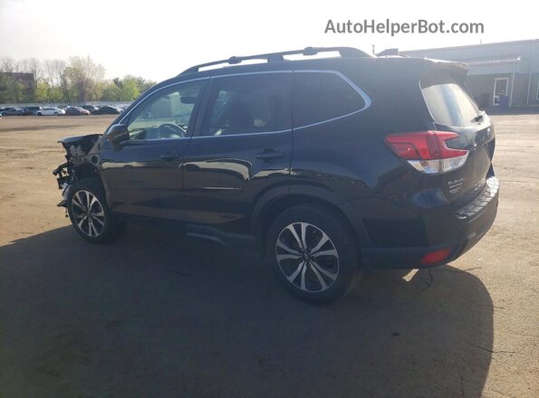 JF2SKASC9MH520044 2021 SUBARU FORESTER Black უკანა მარცხენა