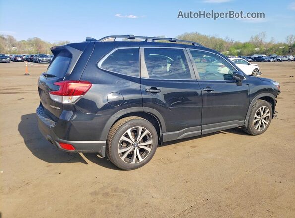 JF2SKASC9MH520044 2021 SUBARU FORESTER Black უკანა მარჯვენა