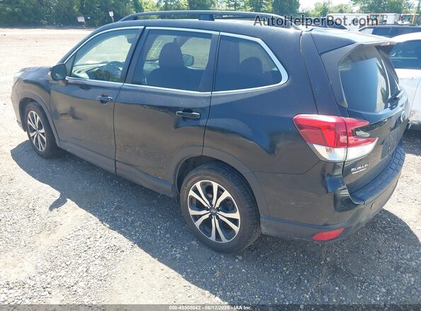 JF2SKAUC2MH508847 2021 SUBARU FORESTER Black Հետևի ձախ