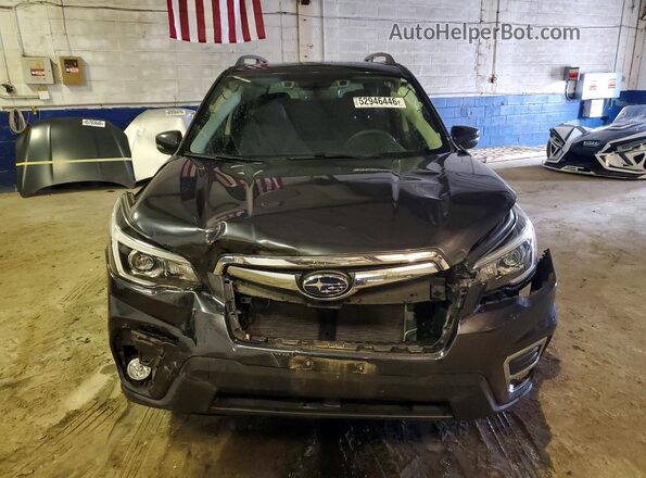 JF2SKAUC3KH474804 2019 SUBARU FORESTER Charcoal Widok z przodu