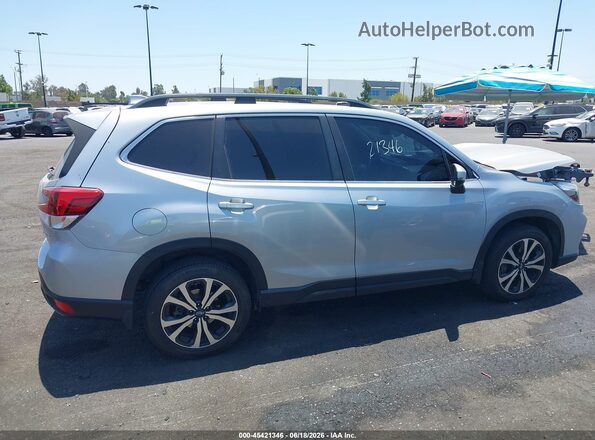 JF2SKAUC3KH587779 2019 SUBARU FORESTER Silver Սալոնի հետևի տեսք