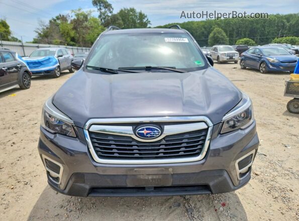 JF2SKAUC3MH407932 2021 SUBARU FORESTER Charcoal Vista frontal