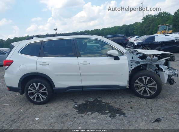 JF2SKAUC8MH512871 2021 SUBARU FORESTER White Սալոնի 360 աստիճան տեսք