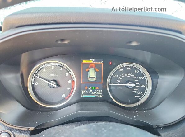 JF2SKAWC3KH505966 2019 SUBARU FORESTER Серебряный Вид щитка приборов