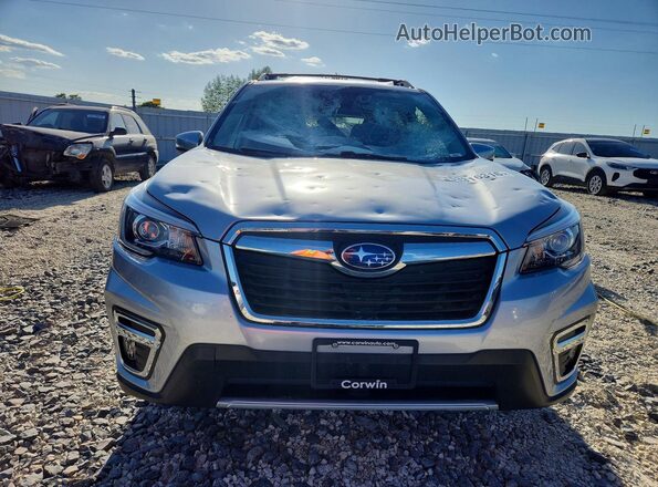 JF2SKAWC3KH505966 2019 SUBARU FORESTER Серебряный Вид спереди