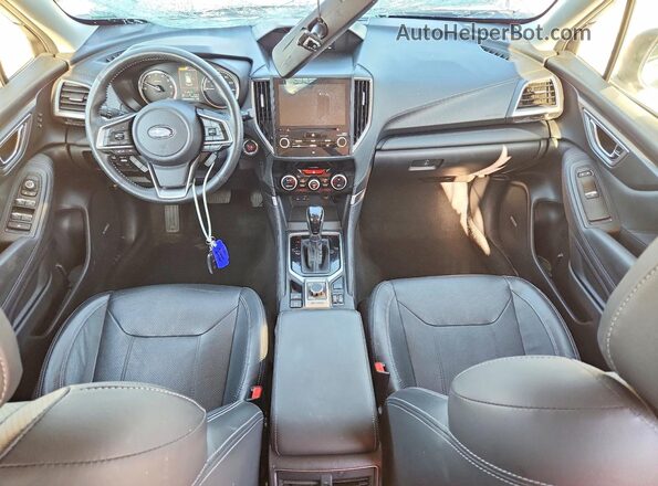 JF2SKAWC3KH505966 2019 SUBARU FORESTER Серебряный Вид панели приборов
