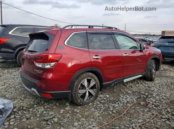 JF2SKAWC4KH523120 2019 SUBARU FORESTER Burgundy Задня права чверть