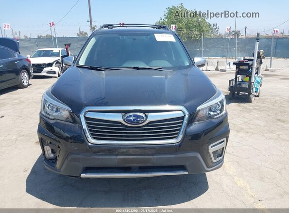 JF2SKAWC9KH499638 2019 SUBARU FORESTER Black Widok zestawu wskaźników