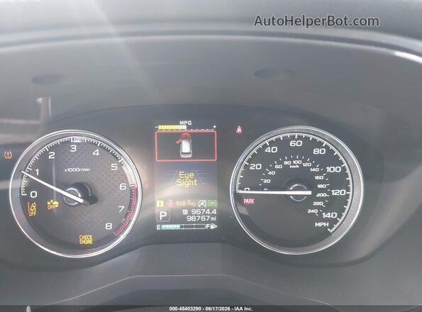 JF2SKAWC9KH499638 2019 SUBARU FORESTER Black Widok tylnych siedzeń
