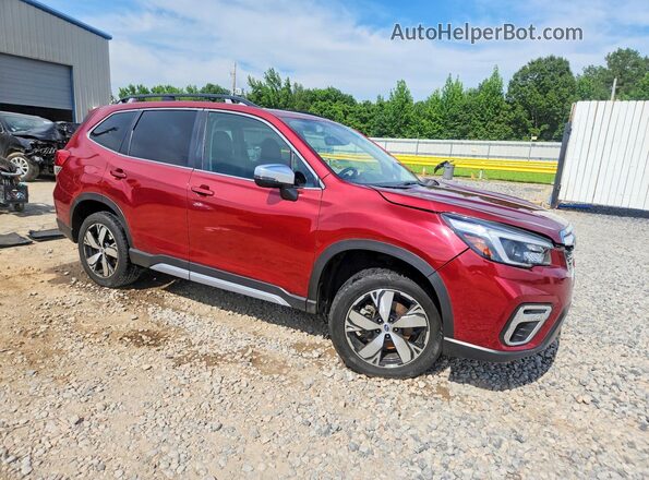 JF2SKAXC3MH453059 2021 SUBARU FORESTER Burgundy 