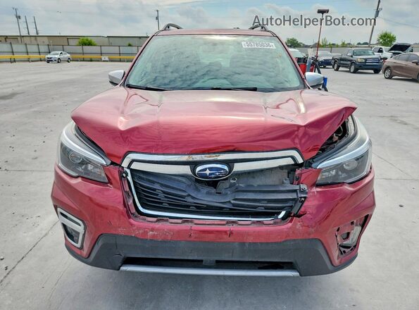 JF2SKAXC4MH471957 2021 SUBARU FORESTER Burgundy Widok z przodu