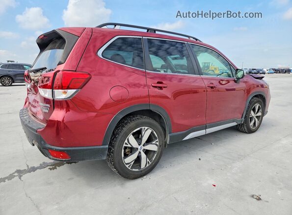 JF2SKAXC4MH471957 2021 SUBARU FORESTER Burgundy Tył prawy