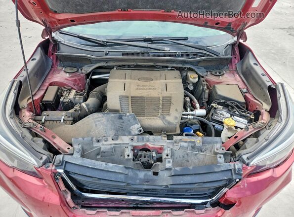 JF2SKAXC4MH471957 2021 SUBARU FORESTER Burgundy Widok komory silnika