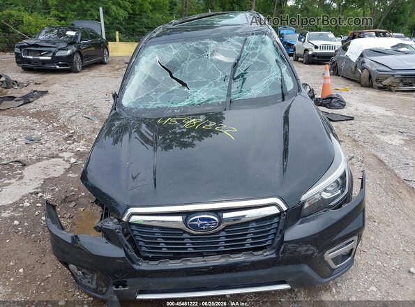 JF2SKAXC5LH531159 2020 SUBARU FORESTER Black წინა პანელის ხედი