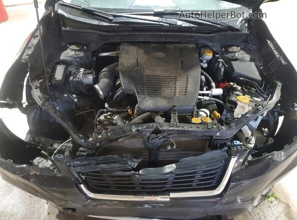 JF2SKAXC5LH551802 2020 SUBARU FORESTER Black ძრავის განყოფილების ხედი