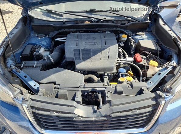 JF2SKAXC6LH588194 2020 SUBARU FORESTER Blue ძრავის განყოფილების ხედი