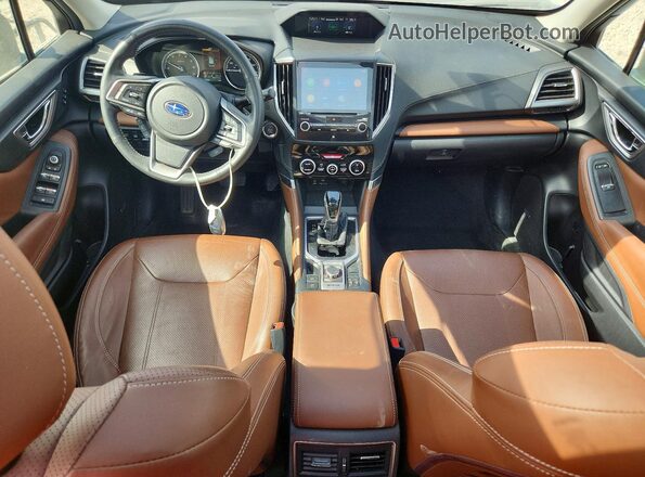 JF2SKAXC6LH588194 2020 SUBARU FORESTER Blue წინა პანელის ხედი