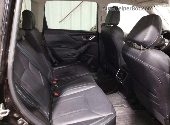 JF2SKAXC6MH403143 2021 SUBARU FORESTER Black უკანა სალონის ხედი