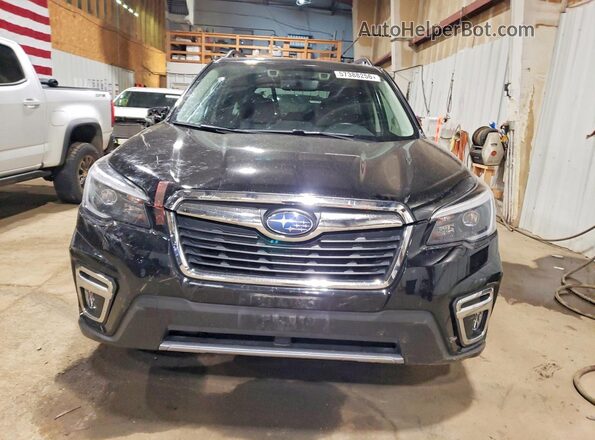 JF2SKAXC6MH403143 2021 SUBARU FORESTER Black წინა ხედი